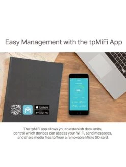 TP-Link TP Link M7350 4G LTE Mobile Wi-Fi Router -Digital Station 66JMN SQ4 0000000004 BLACK SLd2