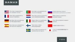 SANUS F107D-B2 Full Motion 13-40" TV Bracket 11 SANUS F107D-B2 Full Motion 13-40" TV Bracket -Digital Station KJUJL SQ6 0000000099 N A DVvL