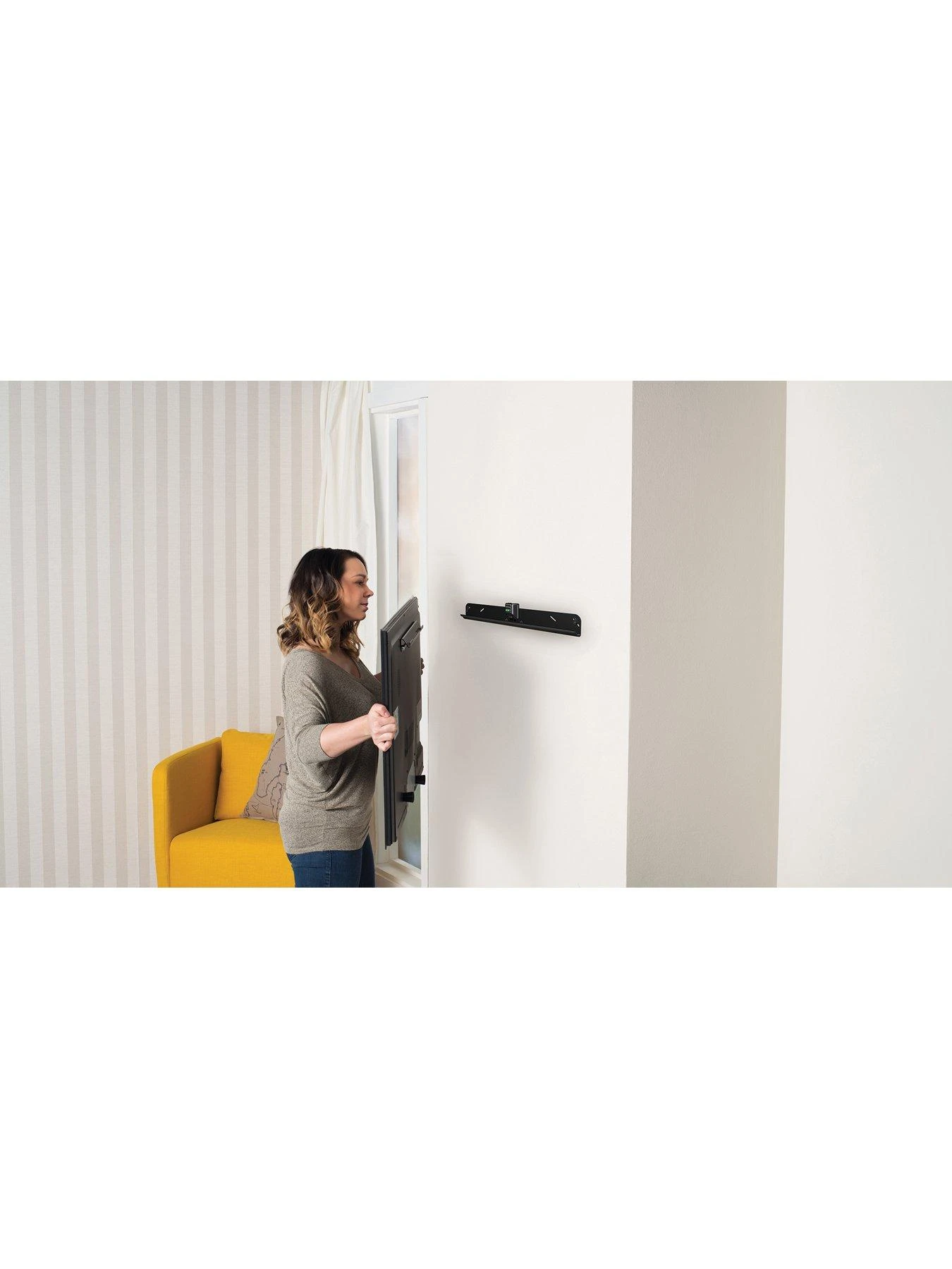 SANUS SimplySafe VLL61-B2 Fixed 47-80" TV Bracket 4 SANUS SimplySafe VLL61-B2 Fixed 47-80" TV Bracket - Image 4