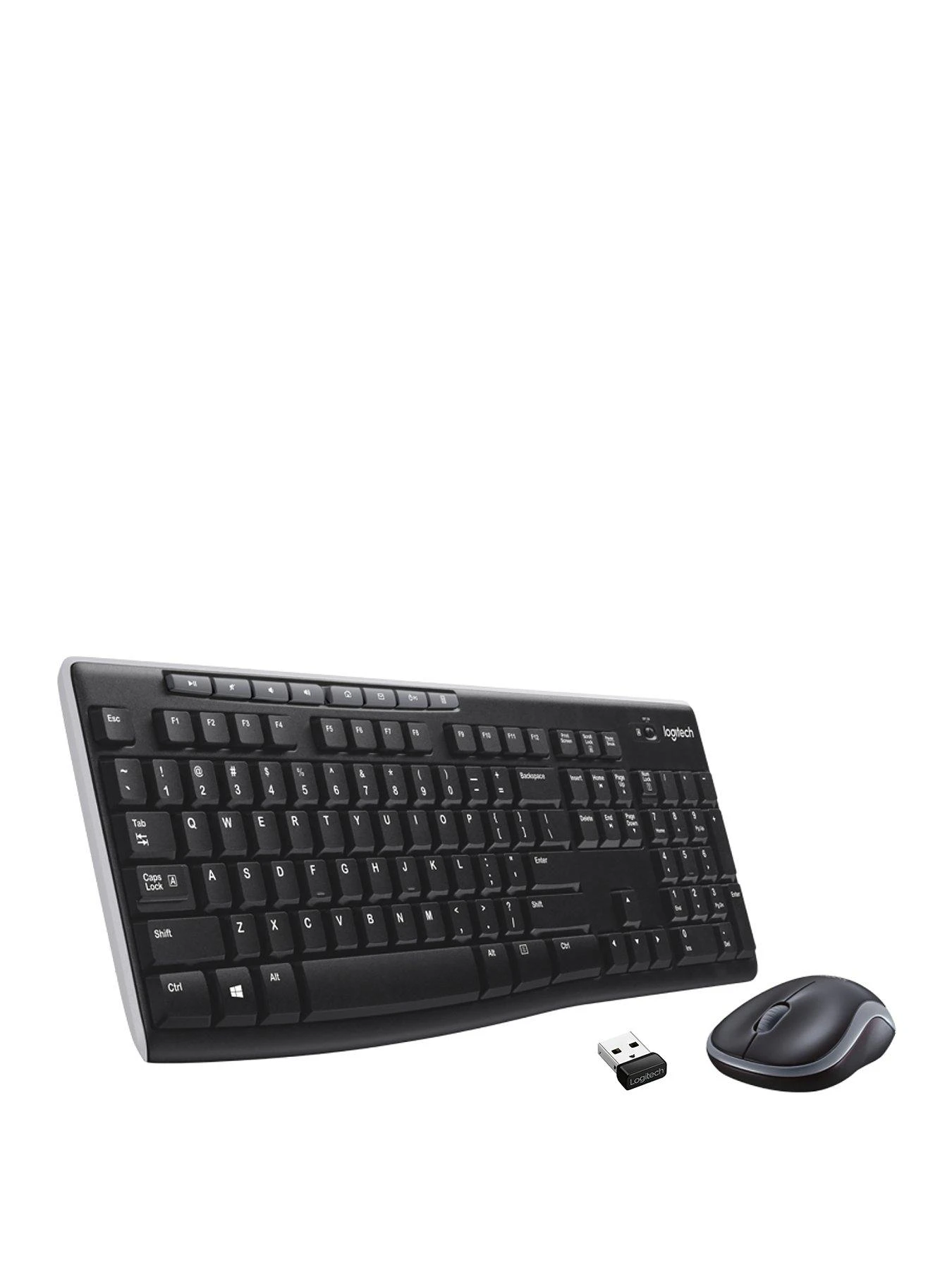 Logitech Wireless Desktop MK270 - UK Layout 1 Logitech Wireless Desktop MK270 - UK Layout