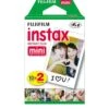 Fujifilm Instax Instax Mini Credit Card Size Glossy Photo Film 10 Pack X 2