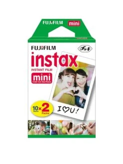 Fujifilm Instax Instax Mini Credit Card Size Glossy Photo Film 10 Pack X 2