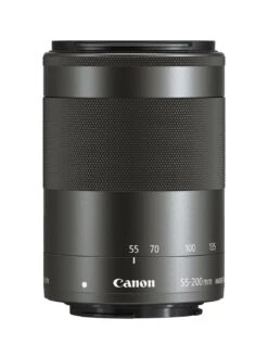Canon® Canon EF-M 55-200mm F4.5-6.3 IS STM Lens For EOS M - Black -Digital Station N4EYT SQ3 0000000088 NO COLOR SLd1