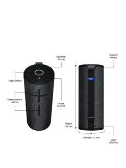 Ultimate Ears Boom 3 -Digital Station N4F36 SQ3 0000000004 BLACK SLa