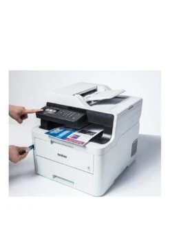 Brother MFC-L3750CDW Colour Wireless LED 4-in-1 Printer -Digital Station NEMJJ SQ3 0000000013 WHITE SLa