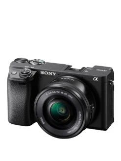 Sony ILCE6400LB.CEC E-mount Mirrorless Camera With APS-C Sensor And Real-time Eye AF (with 16-50mm Lens)