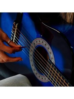 3rd Avenue 3/4 Size Kids Classical Guitar Beginner Bundle - 6 Months FREE Lessons - Blueburst 11 3rd Avenue 3/4 Size Kids Classical Guitar Beginner Bundle - 6 Months FREE Lessons - Blueburst -Digital Station NTC4C SQ6 0000000020 BLUE SLd4