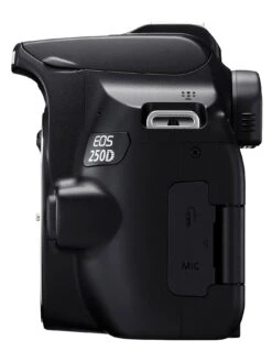 Canon® Canon EOS 250D SLR Camera - 24.1MP, 3 Inch LCD Display, 4K FHD, WiFi, Black -Digital Station NYPFF SQ4 0000000004 BLACK SLd