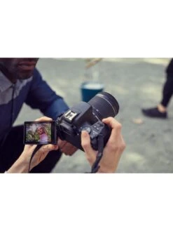 Canon® Canon EOS 250D SLR Camera - 24.1MP, 3 Inch LCD Display, 4K FHD, WiFi, Black -Digital Station NYPFF SQ6 0000000004 BLACK SLd2