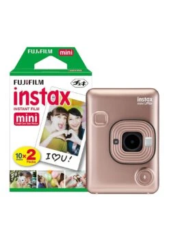 Fujifilm Instax Instax Mini LiPlay Hybrid Instant Camera With Optional 20 Shots 