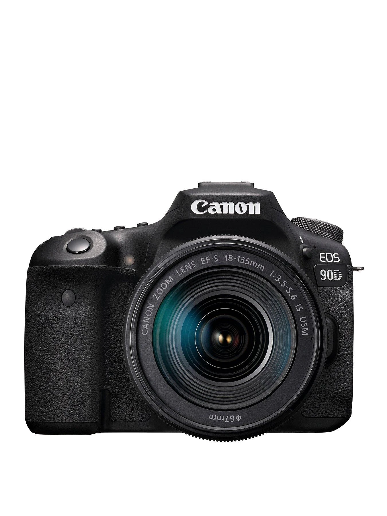 Canon® Canon EOS 90D SLR Camera (Black) With EF-S 18-135mm F/3.5-5.6 IS STM Lens 1 Canon® Canon EOS 90D SLR Camera (Black) With EF-S 18-135mm F/3.5-5.6 IS STM Lens
