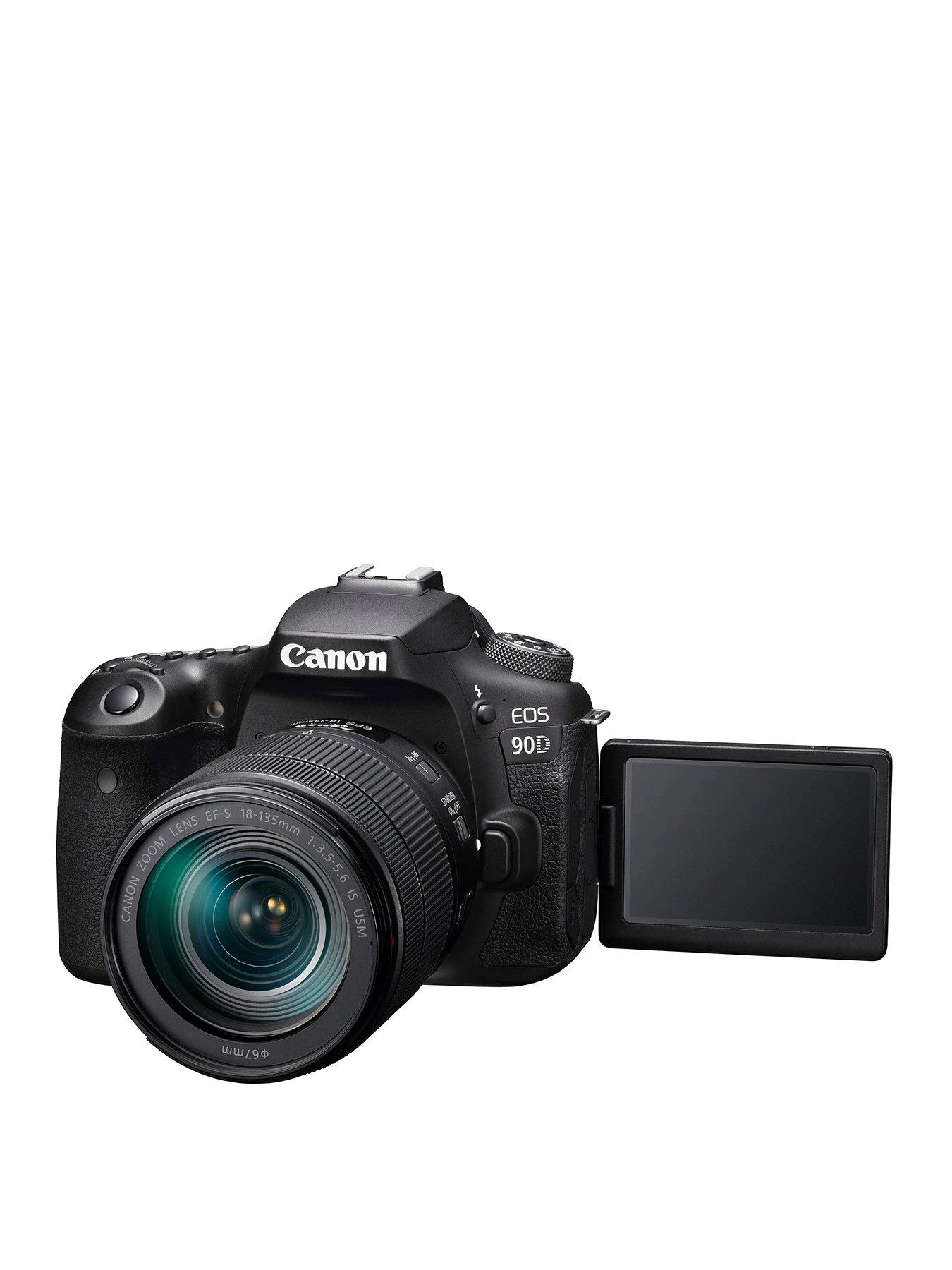 Canon® Canon EOS 90D SLR Camera (Black) With EF-S 18-135mm F/3.5-5.6 IS STM Lens 3 Canon® Canon EOS 90D SLR Camera (Black) With EF-S 18-135mm F/3.5-5.6 IS STM Lens - Image 3
