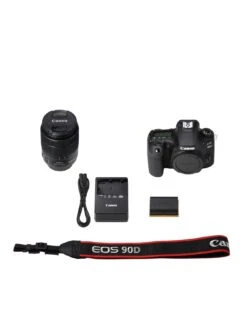 Canon® Canon EOS 90D SLR Camera (Black) With EF-S 18-135mm F/3.5-5.6 IS STM Lens 13 Canon® Canon EOS 90D SLR Camera (Black) With EF-S 18-135mm F/3.5-5.6 IS STM Lens -Digital Station PNQLG SQ7 0000000004 BLACK SLd3