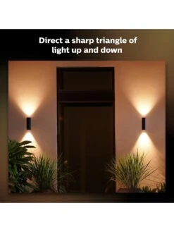 Philips Hue Hue Appear White & Colour Ambiance Smart Outdoor Wall Light -Digital Station QEQFR SQ3 0000000088 NO COLOR SLd1