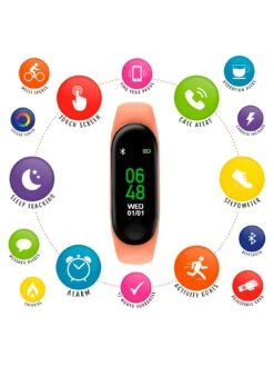 Tikkers Activity Tracker Kids Watch Digital Dial Pink Silicone Strap 9 Tikkers Activity Tracker Kids Watch Digital Dial Pink Silicone Strap -Digital Station QFWEP SQ3 0000000088 NO COLOR MDd
