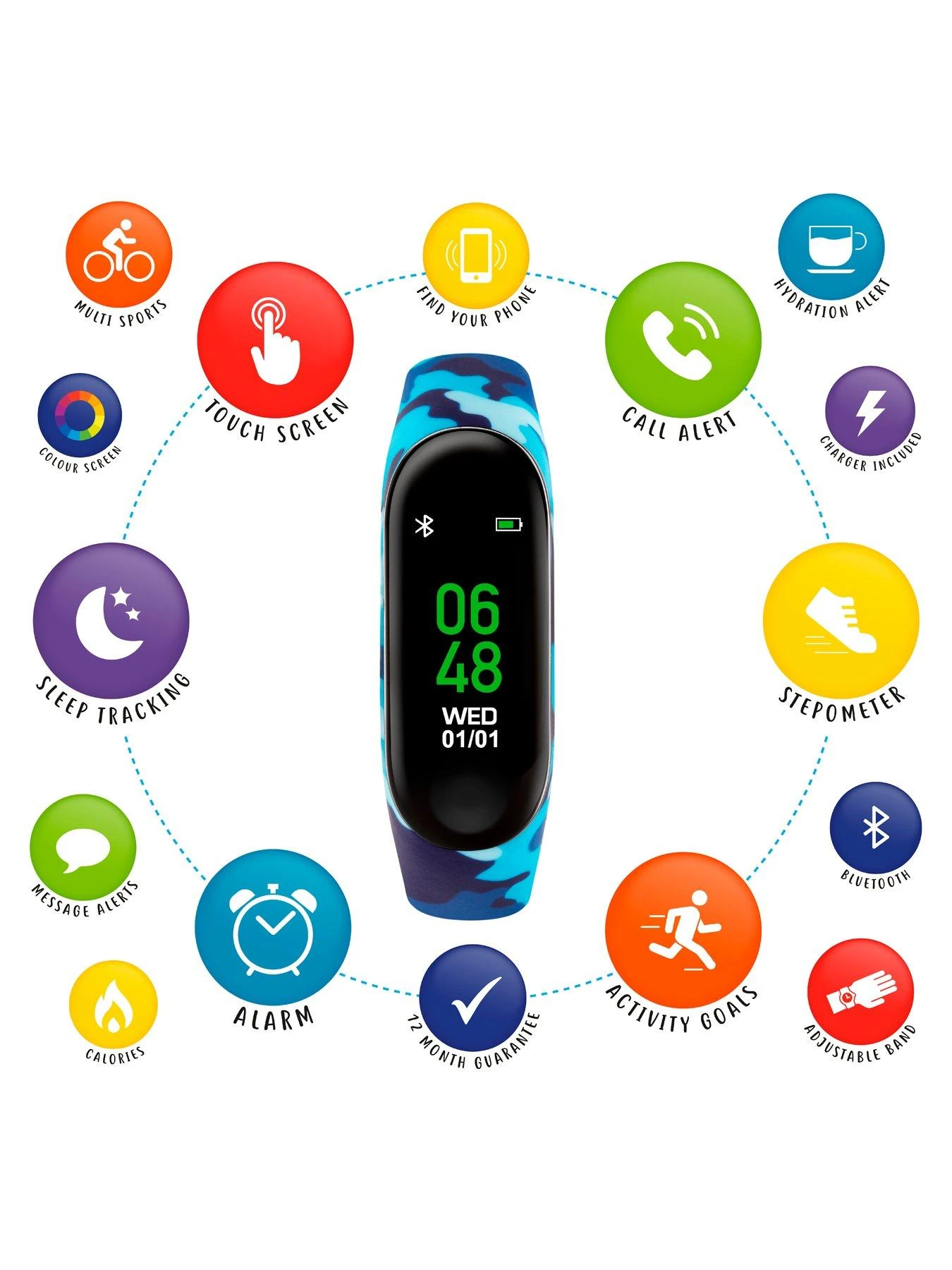 Tikkers Activity Tracker Kids Watch 3 Tikkers Activity Tracker Kids Watch - Image 3