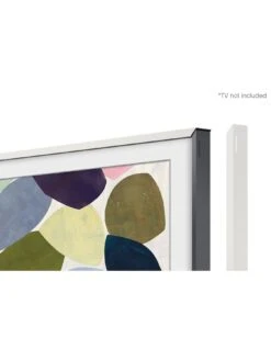 Samsung Customisable White Bezel For The Frame 75 inch TV -Digital Station QHPJF SQ6 0000000013 WHITE SLd2