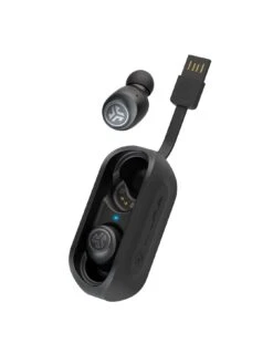 JLab Go Air True Wireless Earbuds  -Digital Station QHWL4 SQ4 0000000004 BLACK SLd