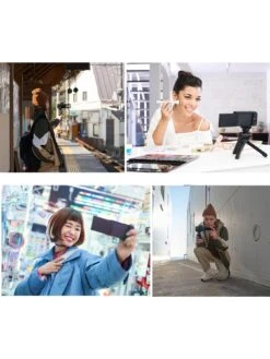 Sony Vlog Camera ZV-1, Digital Camera (Vari-angle Screen For Vlogging, 4K Video) -Digital Station QJT4P SQ6 0000000004 BLACK SLd2