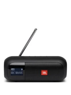 JBL TUNER 2 Portable DAB/DAB+/FM Radio With Bluetooth - Black -Digital Station QNA3E SQ3 0000000004 BLACK SLa