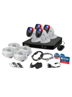 Swann Smart Security CCTV System: 8 Chl 4K 2TB HDD DVR, 4 X PRO 4K Enforcer Camera. Works With Alexa, Google Assistant & Swann Security - SWDVK-856804RL-EU -Digital Station QQ3NV SQ5 0000000088 NO COLOR SLd1