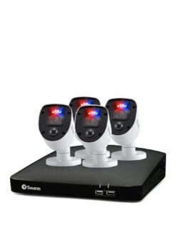 Swann Smart Security CCTV System: 8 Chl 1080p 1TB HDD DVR, 4 X PRO Enforcer Camera. Works With Alexa, Google Assistant & Swann Security - SWDVK-846804SL-EU 9 Swann Smart Security CCTV System: 8 Chl 1080p 1TB HDD DVR, 4 X PRO Enforcer Camera. Works With Alexa, Google Assistant & Swann Security - SWDVK-846804SL-EU -Digital Station QQ3PG SQ3 0000000088 NO COLOR SLa