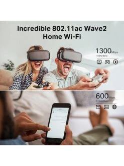 TP-Link TP Link Archer C80 AC1900 Dual Band Router -Digital Station QR3YR SQ6 0000000004 BLACK SLd2