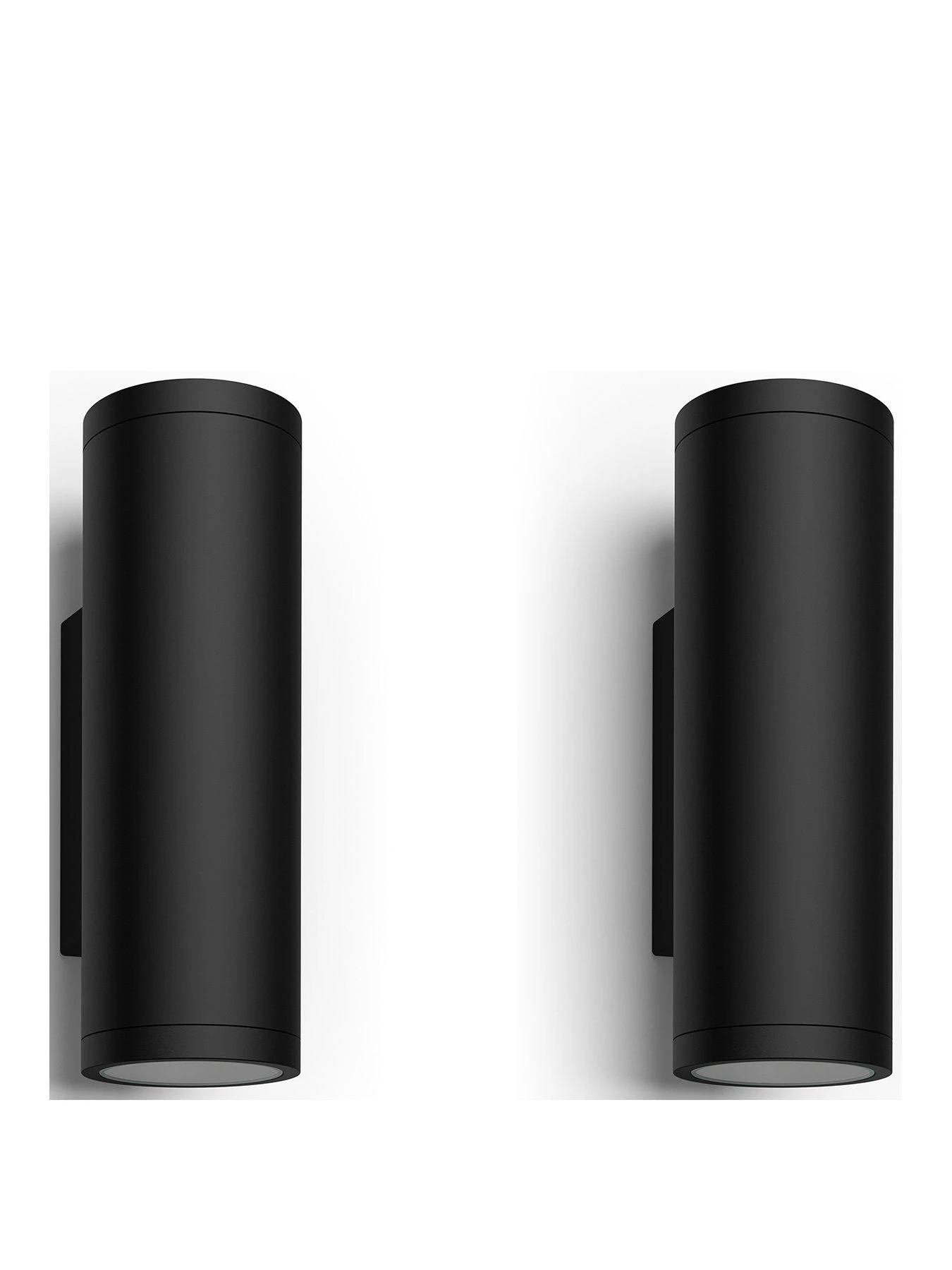 Philips Hue Hue Appear White & Colour Ambiance LED Smart Outdoor Wall Light Double Pack 1 Philips Hue Hue Appear White & Colour Ambiance LED Smart Outdoor Wall Light Double Pack