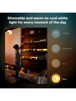 Philips Hue Hue White And Colour Ambiance Indoor Lightstrip 2m And 1m Extension -Digital Station QR7UE SQ3 0000000013 WHITE SLd1