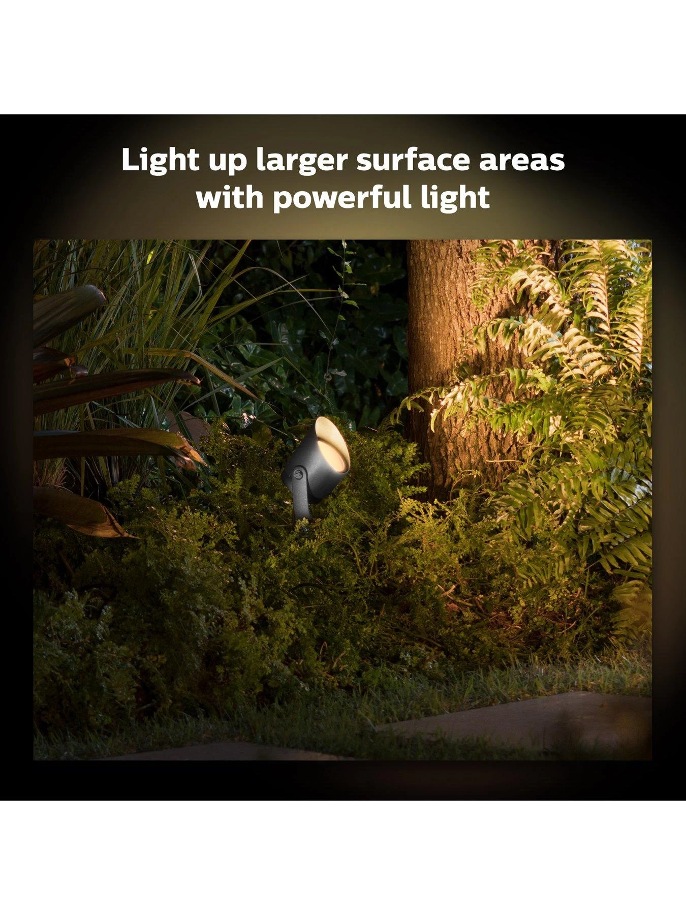 Philips Hue Hue Lily White And Colour Ambiance Outdoor Smart Spotlight Base Kit And XL Extension 5 Philips Hue Hue Lily White And Colour Ambiance Outdoor Smart Spotlight Base Kit And XL Extension - Image 5