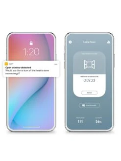 Tado Add-on - Smart Radiator Thermostat, Quattro Pack (vertical Mounting) -Digital Station QRQAG SQ4 0000000013 WHITE SLd2