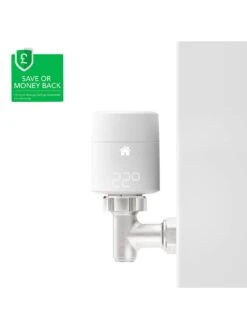 Tado Add-on - Smart Radiator Thermostat, Quattro Pack (vertical Mounting) -Digital Station QRQAG SQ6 0000000013 WHITE SLd4