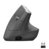 Logitech MX VERTICAL Ergonomic Wireless Mouse - Graphite