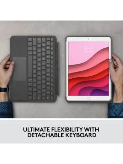 Logitech Combo Touch Backlit Keyboard For IPad (7th Gen) -Digital Station QXLUR SQ4 0000000099 N A SLd