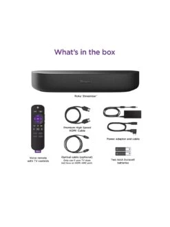 Roku Streambar -Digital Station R4ECT SQ5 0000000004 BLACK SLd1