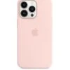 Apple IPhone 13 Pro Silicone Case With MagSafe – Chalk Pink