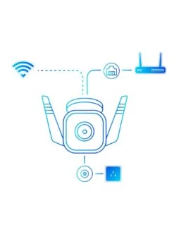 TP-Link TP Link Tapo C310 Outdoor Camera -Digital Station R6KAT SQ4 0000000088 NO COLOR SLd