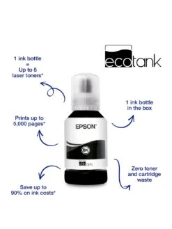 Epson® Epson EcoTank ET-M1120 Printer 7 Epson® Epson EcoTank ET-M1120 Printer -Digital Station R7D4J SQ3 0000000013 WHITE SLa