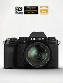 Fujifilm X-S10 Mirrorless Digital Camera With XF18-55mmF2.8-4 R LM OIS Lens - Black -Digital Station R9PJX SQ7 0000000088 NO COLOR SLd