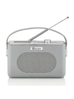 Swan Retro DAB Bluetooth Radio - Grey