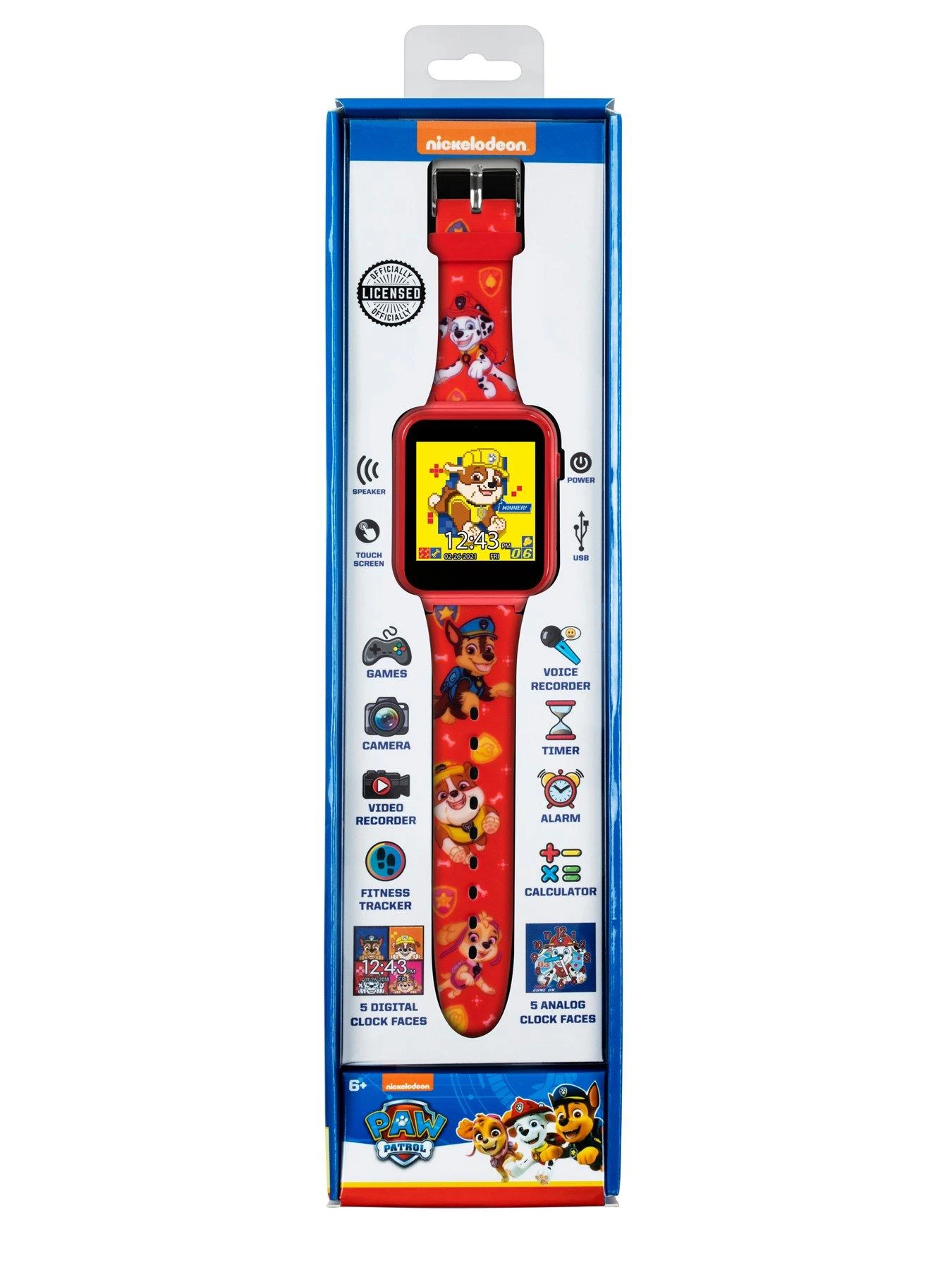 Paw Patrol Smart Active & Fitness Kids Watch 5 Paw Patrol Smart Active & Fitness Kids Watch - Image 5