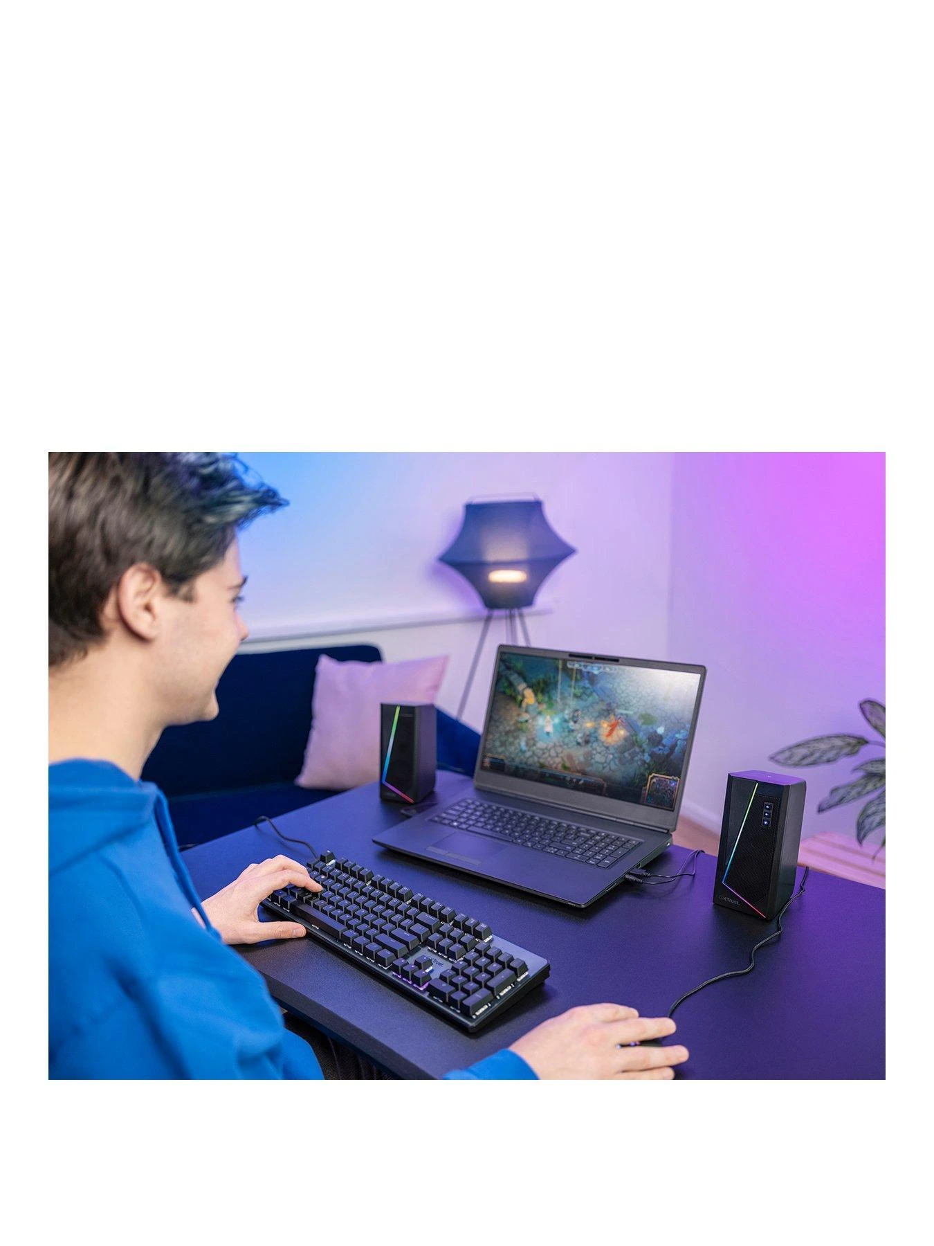 Trust GXT609 ZOXA RGB LED Illuminated Speaker Set 2 Trust GXT609 ZOXA RGB LED Illuminated Speaker Set - Image 2