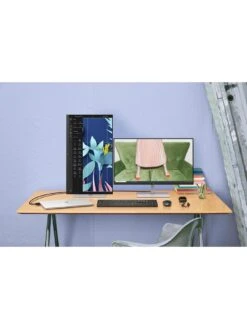 HP U28 4K 28in Monitor - 4K UHD, HDR. Factory Calibrated Colour, USB-C Docking, 65W Charging -Digital Station RLYKW SQ7 0000000035 SILVER SLd3