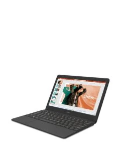 Geo GeoBook 110 Laptop - 11.6in HD, Intel Celeron Dual Core, 4GB RAM, 64GB Storage, Microsoft 365 Personal Included (1 Year) + Optional Norton 360 (1 Year) -Digital Station RNFEE SQ3 0000000004 BLACK SLa1