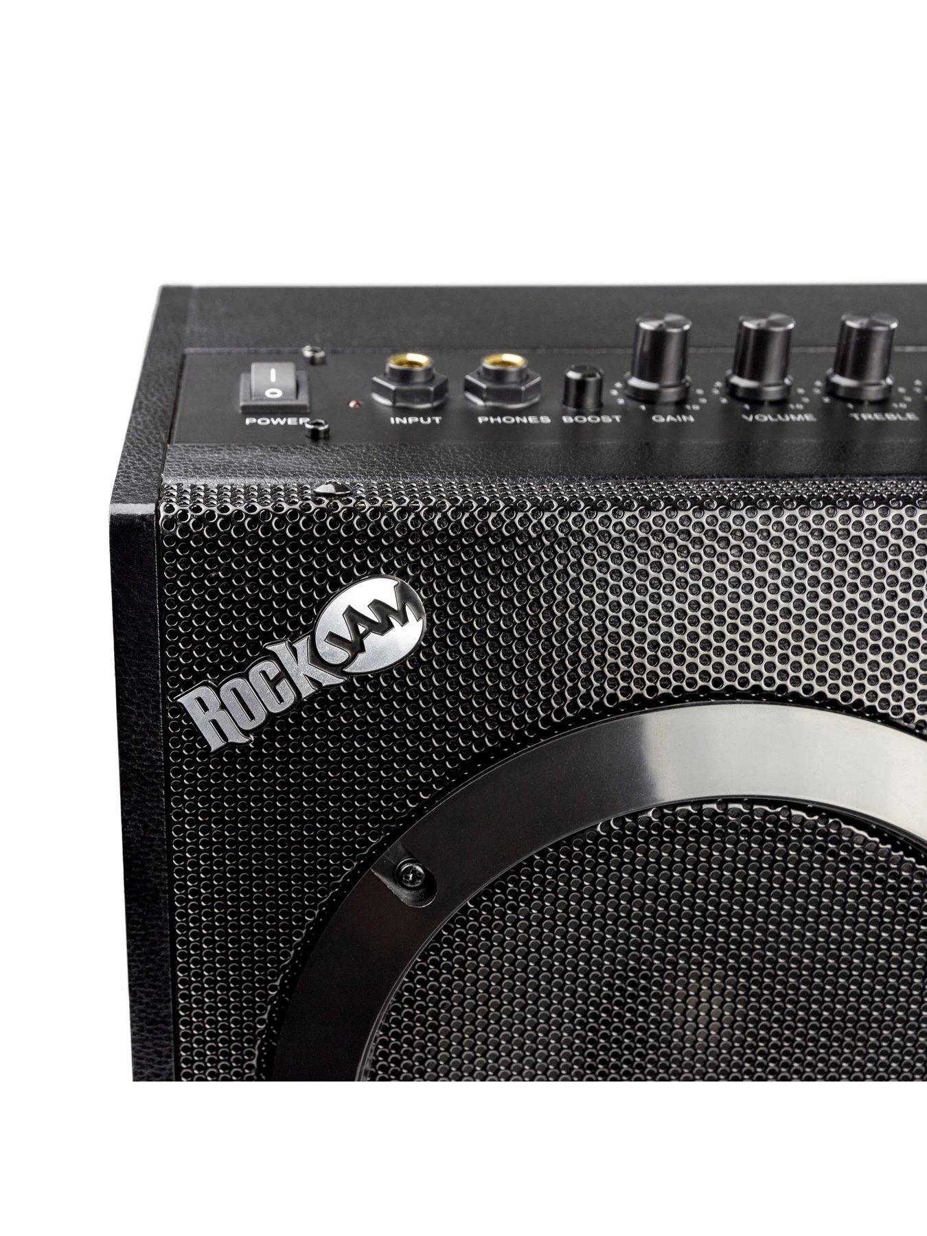 RockJam 20 Watt Electric Guitar Amplifier With Headphone Output, Three-Band EQ, Overdrive & Gain, RJ20WAR2 5 RockJam 20 Watt Electric Guitar Amplifier With Headphone Output, Three-Band EQ, Overdrive & Gain, RJ20WAR2 - Image 5