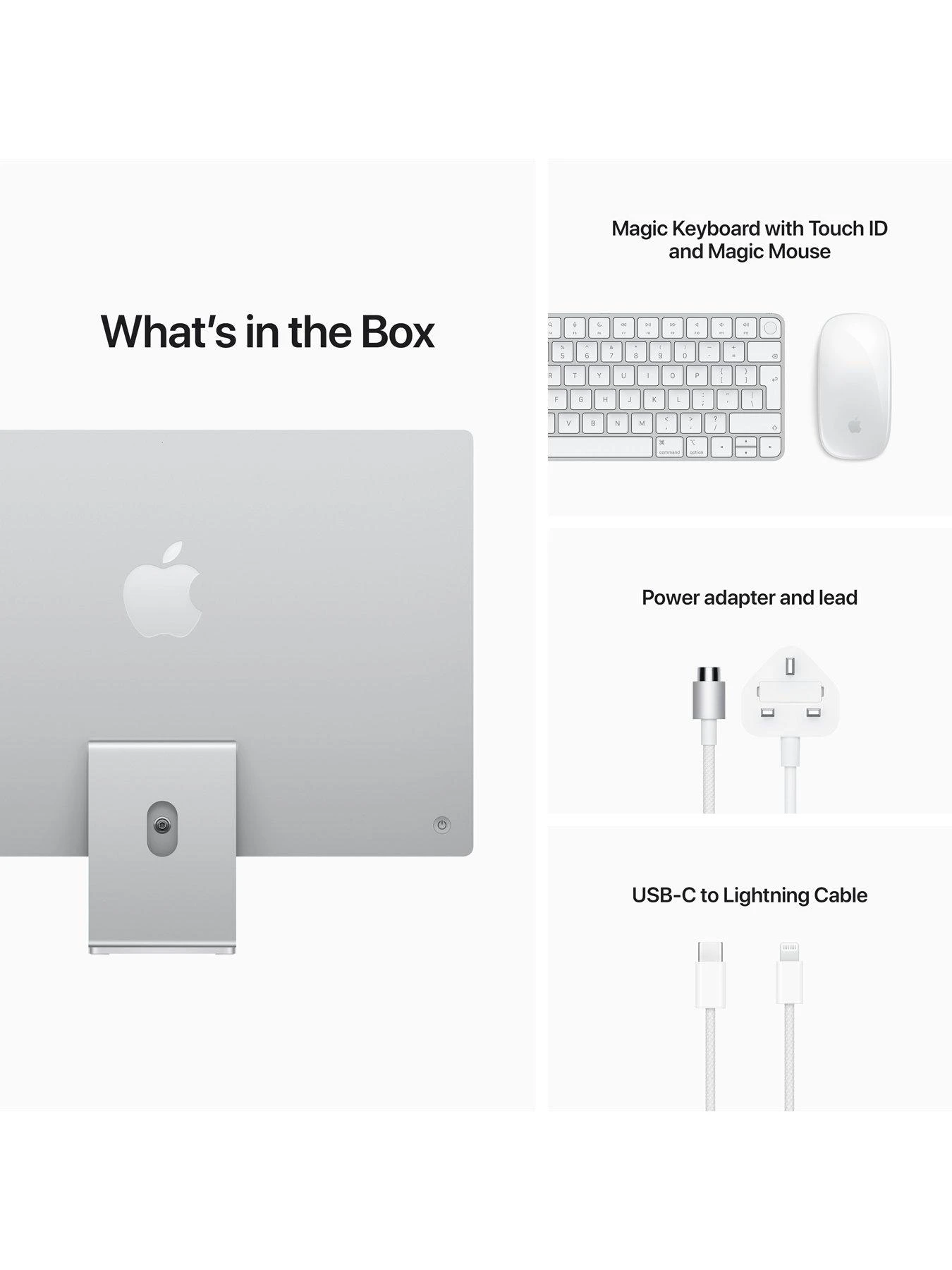 Apple IMac (M1, 2021) 24 Inch With Retina 4.5K Display, 8-core CPU, 8-core GPU, 512Gb Storage - Silver 7 Apple IMac (M1, 2021) 24 Inch With Retina 4.5K Display, 8-core CPU, 8-core GPU, 512Gb Storage - Silver - Image 7