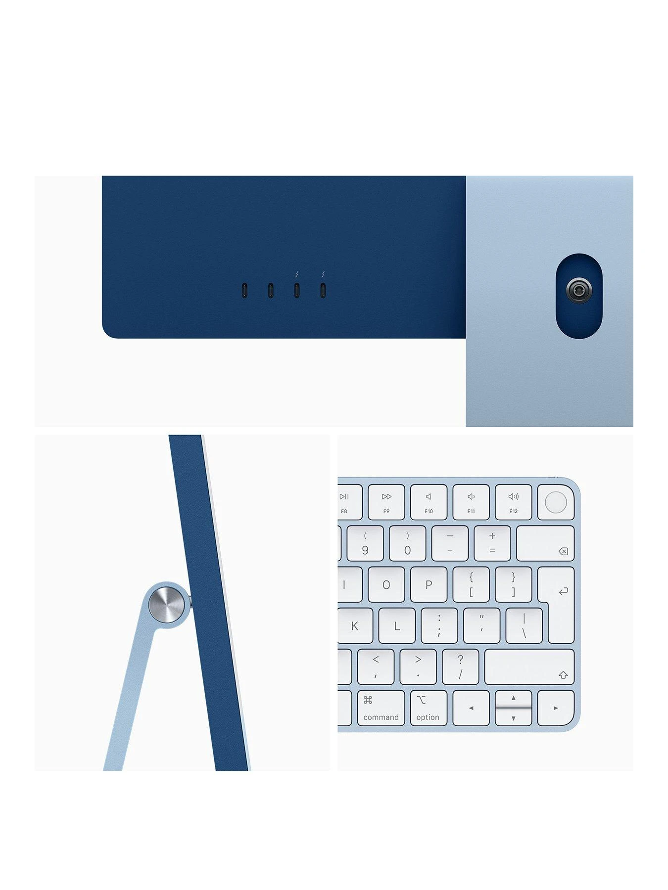 Apple IMac (M1, 2021) 24 Inch With Retina 4.5K Display, 8-core CPU, 8-core GPU, 512Gb Storage - Blue 3 Apple IMac (M1, 2021) 24 Inch With Retina 4.5K Display, 8-core CPU, 8-core GPU, 512Gb Storage - Blue - Image 3