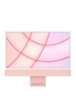 Apple IMac (M1, 2021) 24 Inch With Retina 4.5K Display, 8-core CPU And 8-core GPU, 256Gb Storage - Pink