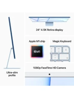 Apple IMac (M1, 2021) 24 Inch with Retina 4.5K Display, 8-core CPU And 7-core GPU, 256Gb Storage - Pink 12 Apple IMac (M1, 2021) 24 Inch with Retina 4.5K Display, 8-core CPU And 7-core GPU, 256Gb Storage - Pink -Digital Station RQK9T SQ5 0000000063 PINK SLd1