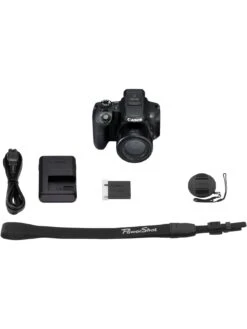 Canon® Canon PowerShot SX70 HS 20.3MP 65x Zoom Bridge Camera - Black -Digital Station RRMPG SQ7 0000000088 NO COLOR SLd3